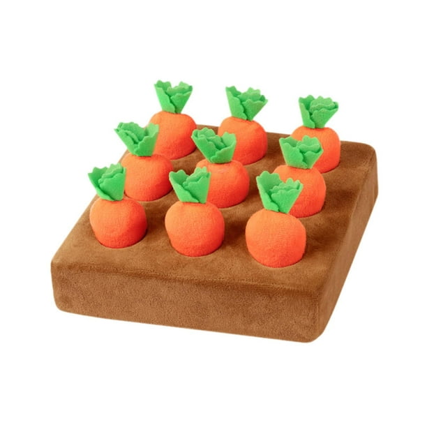 Juguete de cosecha de zanahorias, rompecabezas, juguetes de peluche interactivos antideslizantes, desarrollo de habilidades motoras finas, creativo,