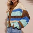 thumbnail image 5 of iHPH7 Fall Fashion Womens Fall Clothing Travel Sweater Long Sleeve Sweaters for Women Fall Outfits for Women Fall Cardigans for Women Button Up Cardigans for Women Coffee L, 5 of 6