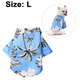 thumbnail image 2 of Disfraz hawaiano para perro, incluye camisetas geniales para cachorro, ropa de verano, divertido y adorable perro de moda retro., 2 of 6