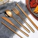 thumbnail image 1 of Juego de cubiertos de acero inoxidable 7 piezas | Cuchillo portátil Tenedor Cuchara Palillos Paja Cepillo | Utensilios de viaje compactos pulidos a espejo | Bolsa Organizadora Duradera | Picnic de, 1 of 6