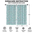 thumbnail image 2 of Blackout Kids Curtains,Blue Cartoon Unicorn and Fairy Rainbow Pattern Childrens Insulated Curtains Set Of 2,Bedroom Essentials,Toddler Room Decor 42"x84", 2 of 5
