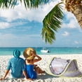 thumbnail image 4 of Mosquitera para bebé de una sola puerta, casa de juegos multifunción duradera, tienda de playa para niños, 4 of 7