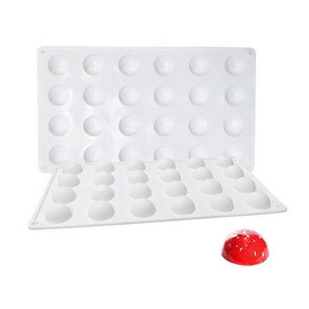 

CENSENG Silicone Soap Mold Handcraft Semicircle Shape Cake Mold Baking Great Gift Kid