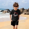 thumbnail image 5 of Children Boy Girl Short Sleeve Tshirts Lover Graphic Tops Tee for Child Happy Gift Valentines Day Casual Kawaii Fall Summer Tee Shirt 2026 Clothing, 5 of 9