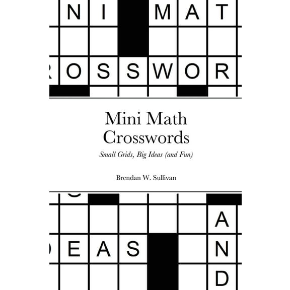 Mini Math Crosswords (Paperback)