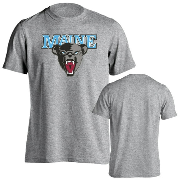 University of Maine Black Bears Classic Arch with Mascot Short Sleeve T-Shirt