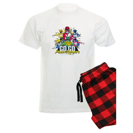 

CafePress - Go Go Power Rangers Group Shot - Men s Light Pajamas