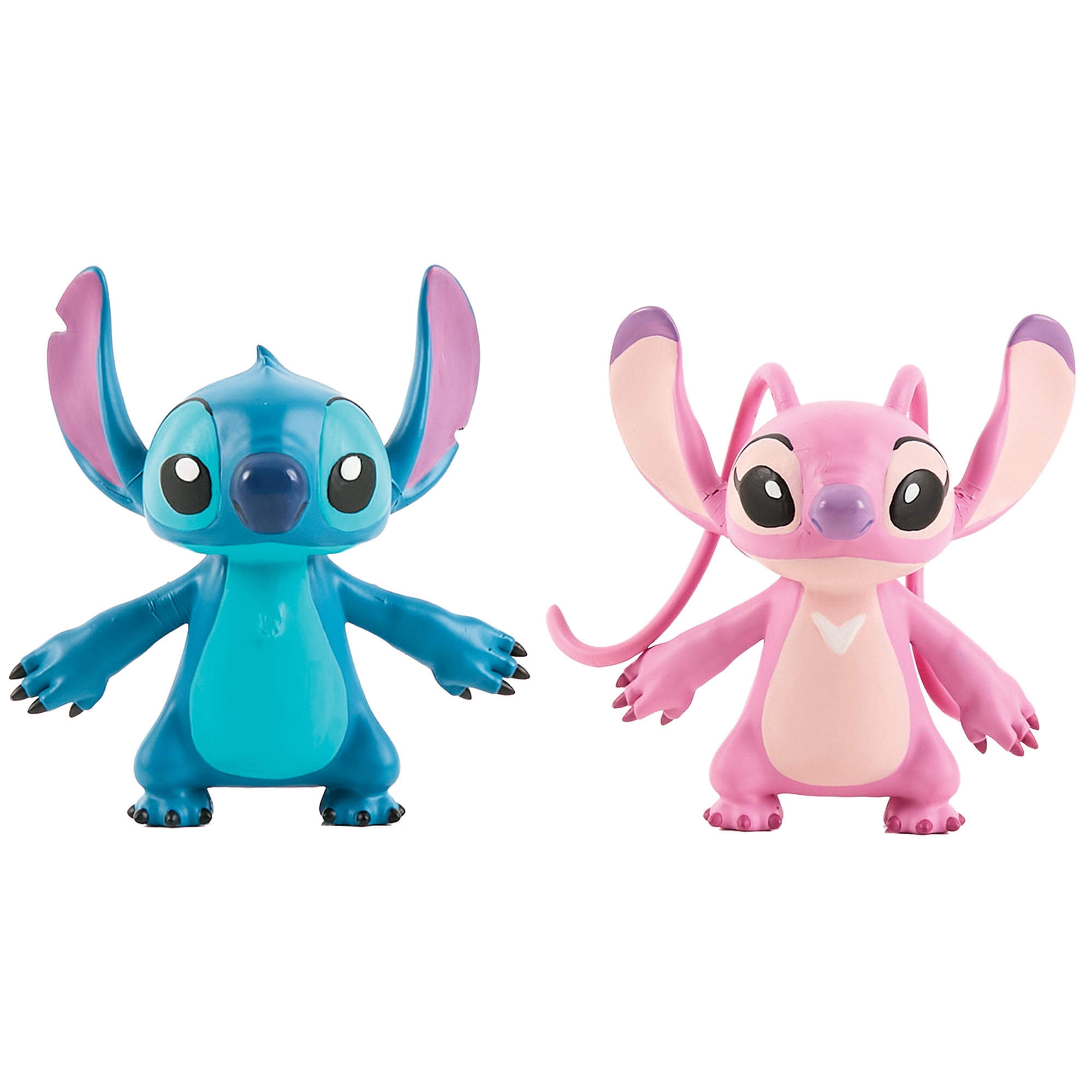 FleXfigs: Lilo & Stictch - 4 Character Pack - Disney Articulated Action Figures, Flex It - Pose It!, Collectible Toy Miniatures, Licensed, Kids Age 3+