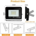 thumbnail image 4 of Foco LED exterior con sensor de movimiento 900LM Foco LED 6000K IP66 iluminación impermeable 10W blanco frío, 4 of 5