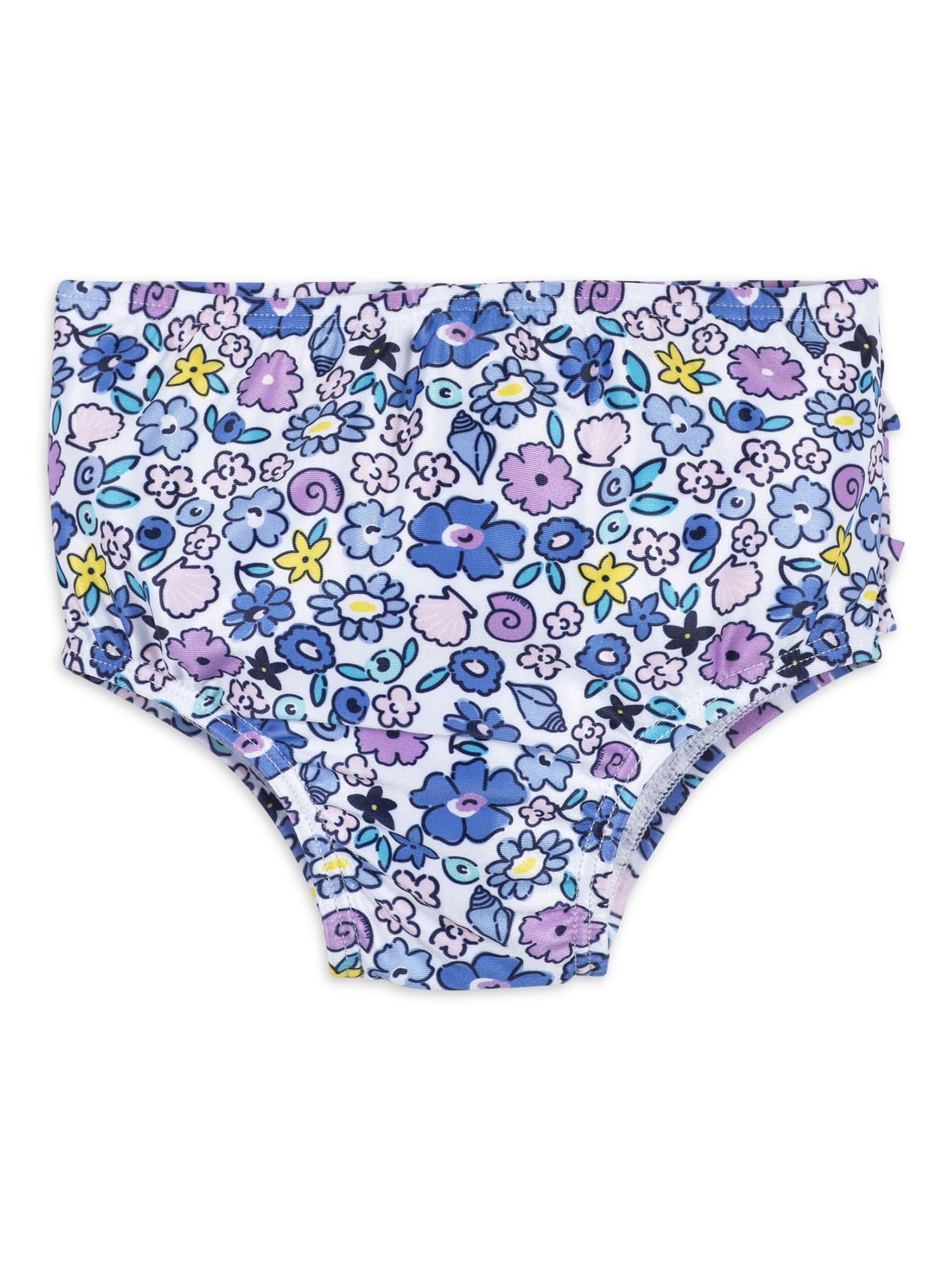 Gerber Baby & Toddler Girl Rashguard & Swim Bottoms Set with UPF 50+, 2-Piece, (0/3M - 5T)