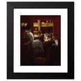 thumbnail image 2 of Jean Béraud 15x18 Black Modern Framed Museum Art Print Titled - La Baignoire, at the Theatre Des Varieties (1883), 2 of 5