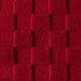 thumbnail image 6 of Exclusivo Mezcla Fleece Throw Blanket for Couch, Super Soft Warm Lightweight Checkered Pattern Blanket for All Seasons, Deep Red, 50"x60", 6 of 7
