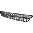 thumbnail image 2 of Front Bumper Grille Compatible with INFINITI G25 2011-2012/G37 2010-2013/Q40 2015 Center Textured Gray, 2 of 5