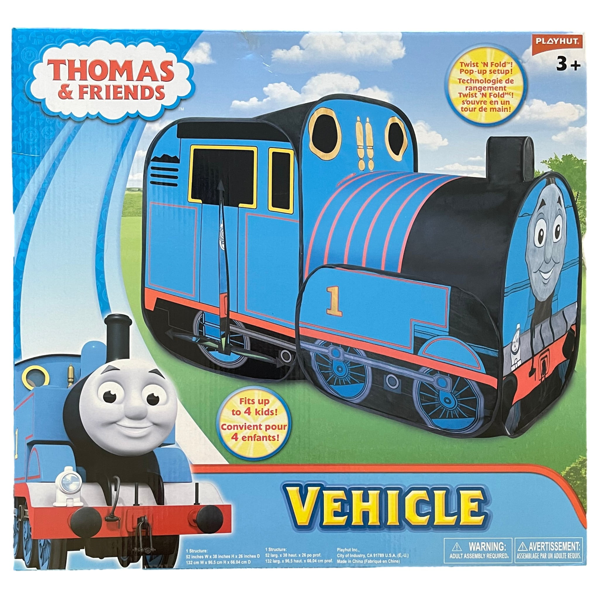 Playhut Thomas the Tank Engine Vehicle Playhouse Kids Play Tent