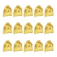 thumbnail image 1 of Bolsas de regalo pequeñas Linaichen, bolsas doradas con cordón, mini bolsas de regalo, 100 unidades, bolsas de recuerdo para bodas, 1 of 8