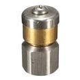thumbnail image 1 of Boquilla de chorro de arandela a de material acero inoxidable Cola Boquilla Jetter de alcantarilla, 1 of 8