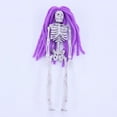 thumbnail image 5 of Boovnll Skeleton, 6" Horror & Novelty Poseable Whole Body Mini Skeletons Figurines Hanging Plastic Skeleton Decor with Movable Joints for Graveyard Desktop Holiday Party, Halloween Decorations, 5 of 7