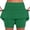 Green, variant on Shorts Skorts for Women Summer Mid Waist Skort Active Casual Skirt Loose High Waisted Short with Pockets S-5XL