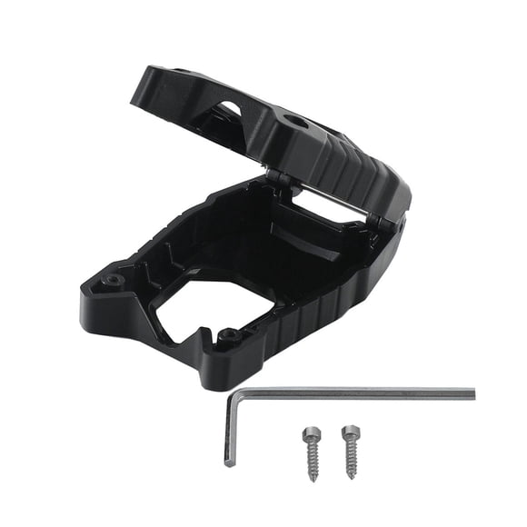 Titular de la cubierta de la llave,Carcasa de llave de soporte de cubierta de llave de encendido negra,Funda para llavero Accesorios profesionales,Piezas de repuesto Fácil de instalar Fácil