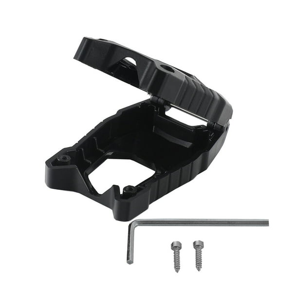 Titular de la cubierta de la llave,Carcasa de llave de soporte de cubierta de llave de encendido negra,Funda para llavero Accesorios profesionales,Piezas de repuesto Fácil de instalar Fácil