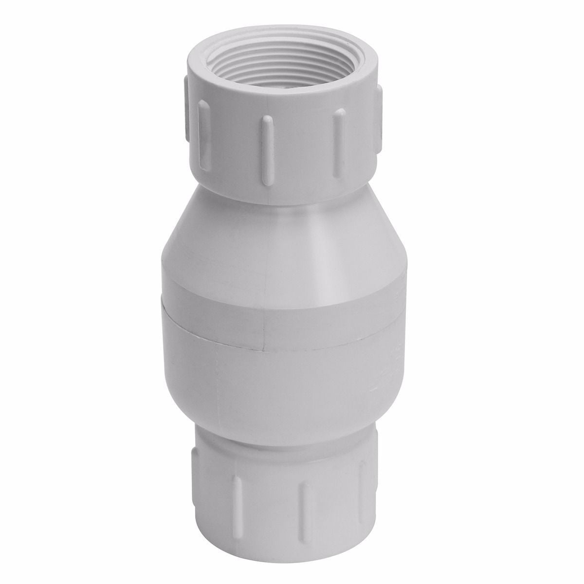 XtremepowerUS Pool Solar Diverter Valve Kit 1.5", 3-Way PVC Water Flow Control Valve with Connectors for Above-Ground Pool Heater Systems