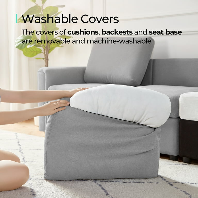 Washable modular sofa deals