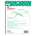 Plackers Micro Mint Dental Floss Picks, 150 Count (Pack of 4)