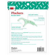 Plackers Micro Mint Dental Floss Picks, 150 Count - 2 Pack