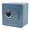 Blue, variant on Secure Metal Password Box For Cash Valuables, Coded Lock, Durable Steel Construction, Ideal For Business Use