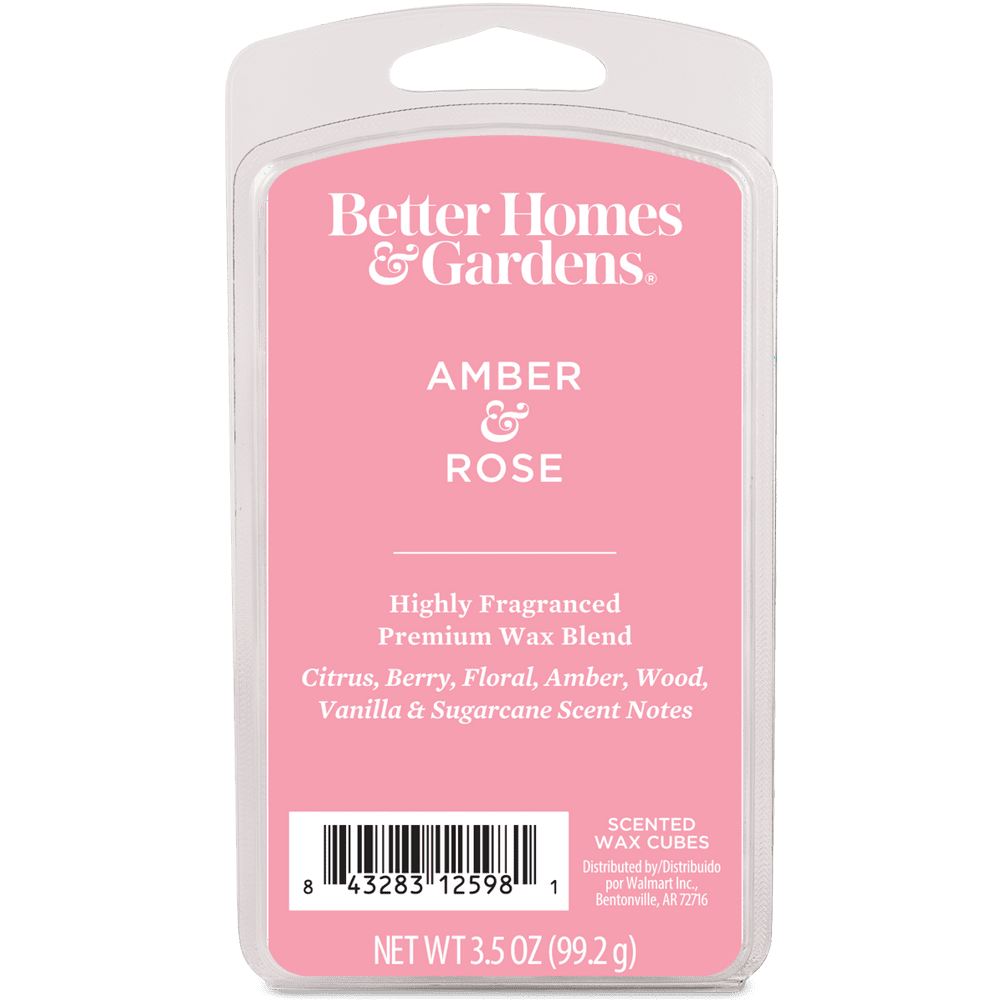 Better Homes & Gardens Amber & Rose Fragrance Cubes