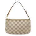 thumbnail image 2 of Pre-Owned LOUIS VUITTON Damier Azur Pochette Accessory Bag N41207 (Fair), 2 of 8
