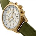 thumbnail image 3 of M67 Series Chronograph Leather-Band Watch W/Date - Gold/Olive, 3 of 3