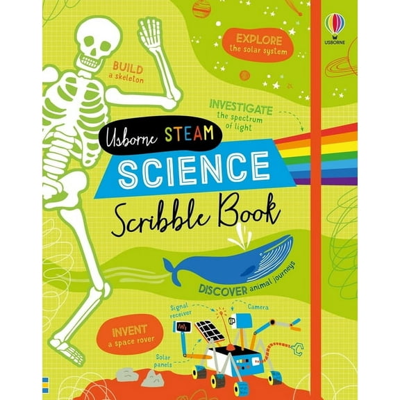 Steam Scribble Books Science Scribble Book, (Hardcover)