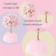 thumbnail image 3 of Rose Quartz Crystal Tree,Artificial Crystal and Healing Stone Tree Crystal Stone Tree Gem Tree.Valen, 3 of 5