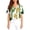 Yellow, variant on St.Patrick's Day T-shirt Women - Irish Lucky Clover 3/4 Sleeve Shirt, Fashion Shamrock Green Shirt, Costume for St.Patrick's Day|Style DGoldXXL