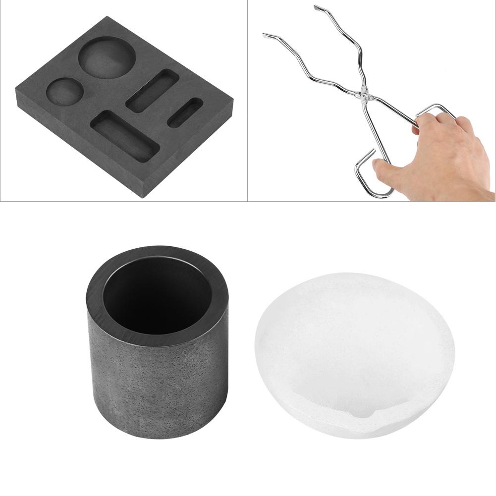 Kit Fusion Métal Quartz : Creusets & Pince Pour Fondre Or & Argent - DIY Bijoux
