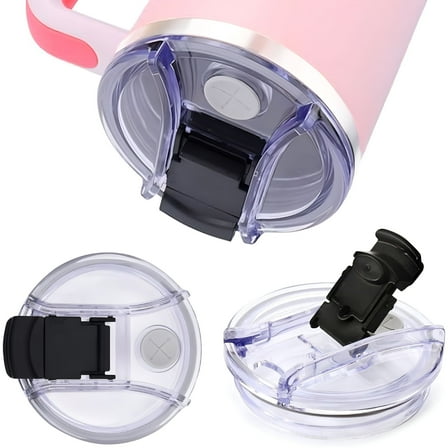 ACDANC 2Pack Replacement Lid for 40 oz Tumbler with Handle,Spillproof,Dustproof