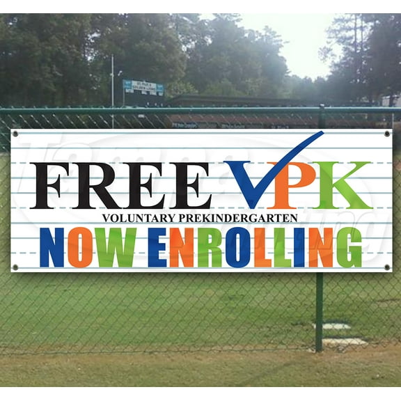 Free Vpk 13 oz Vinyl Banner With Metal Grommets