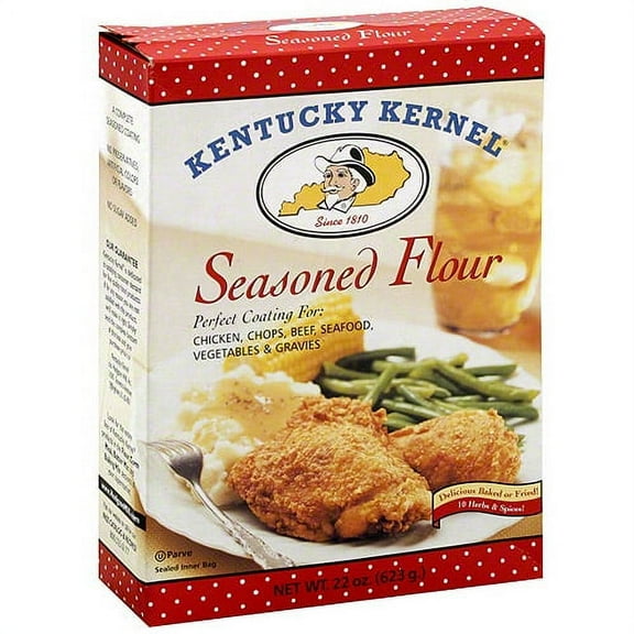 Kentucky Kernel Seasoned Flour, 22 oz (Pack of 6)