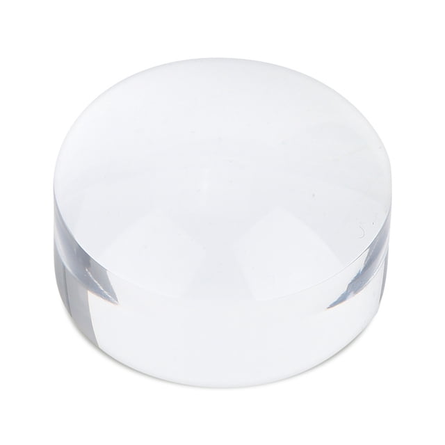 Cúpula de lupa óptica 8X, cúpula de lupa acrílica de lectura de papel portátil, diseño manos libres