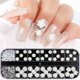 thumbnail image 1 of Flor de rosa blanca Encantos de uñas 3D Acrílico Rosa Kawaii Lindos encantos de uñas Perlas mixtas Cristales de uñas Piedras preciosas Gemas para arte de uñas Diy Día de San Valentín Accesorios de joy Namotu CZMR-ZC388, 1 of 6