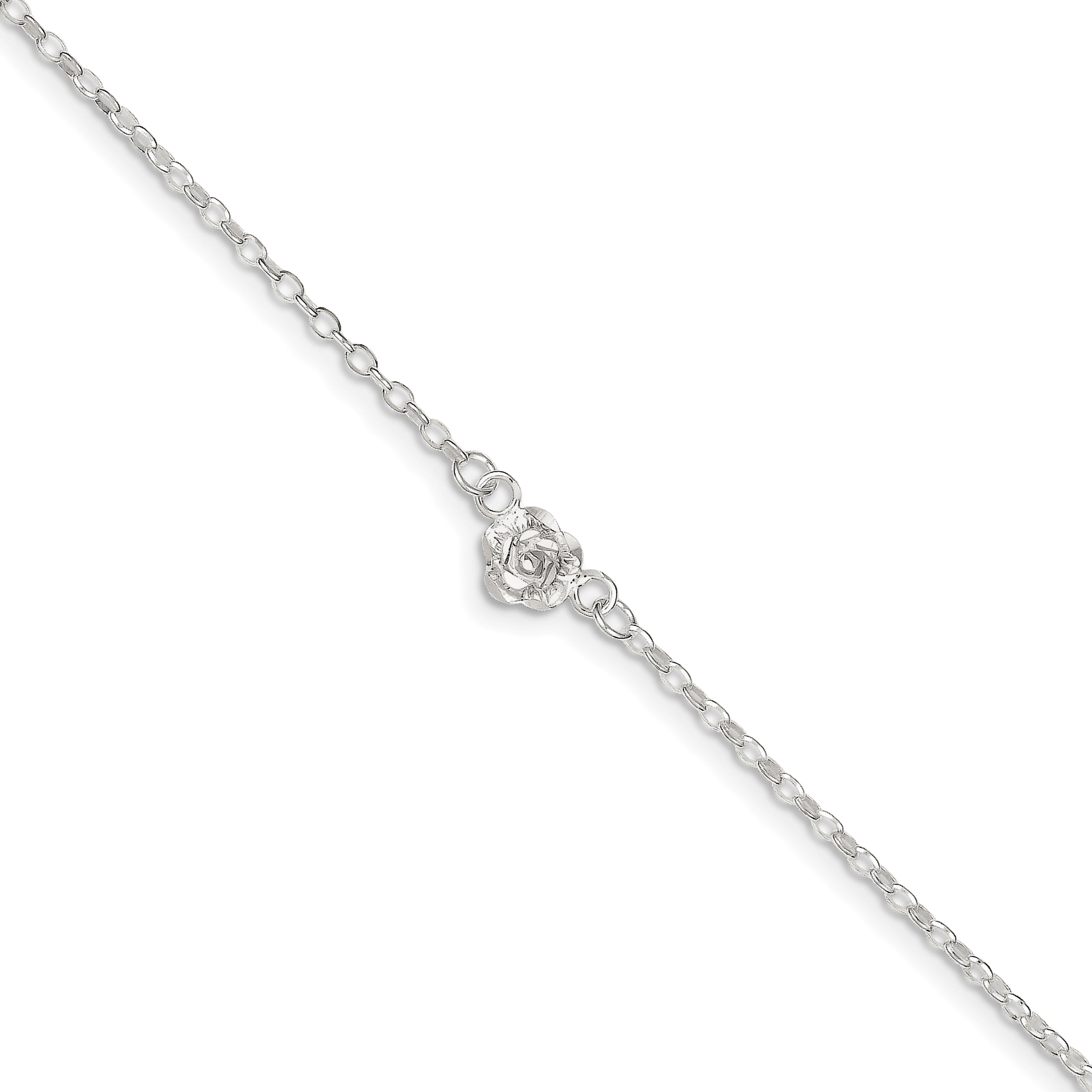 925 Sterling Silver 0.5mm Anklet Ankle Beach Chain Bracelet Fine Jewelry Gifts For Women For Her