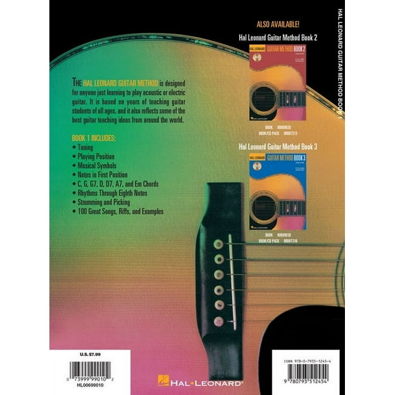 Hal Leonard Guitar Method Book 1 Book Only