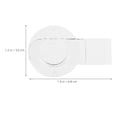 thumbnail image 2 of Mobutofu 10 Pcs Serrure de Porte en Acrylique Transparent avec Design Rond pour Coffre-Fort, 2 of 5