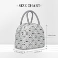 thumbnail image 2 of Disketp Panda Bear Bolsa Térmica para Almuerzo, Lonchera con Abertura Amplia y Gran Capacidad, Organizador Reutilizable para Mujeres, Hombres y Adultos, 2 of 6