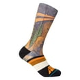thumbnail image 1 of Stance Chewie By Jaz Crew Socks, Green, 1 of 8