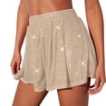 thumbnail image 1 of Pantalones de Cintura Alta de Pierna Ancha para las Mujeres Casual de Moda Patchwork Poliéster Ligero Suave Cómodo, 1 of 8