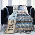 thumbnail image 2 of Boyfriend Birthday Gift Throw Blankets I Love You Gifts for Him, to My Boyfriend Blanket Anniversary Romantic Gifts Blanket for Bed Couch, Soft Throw Blankets for Christmas Valentines 40x50inch, 2 of 6