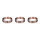 thumbnail image 2 of Brazalete geométrico Qarigey para hombre en forma de trigo, 2 of 6