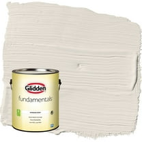 Glidden Fundamentals Ash / White Semi-Gloss Interior Paint, 1 Gallon